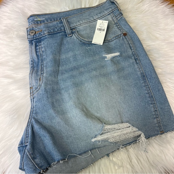 •new• OLD NAVY Mid-Rise Boyfriend Distressed Jean Shorts - Picture 8 of 8